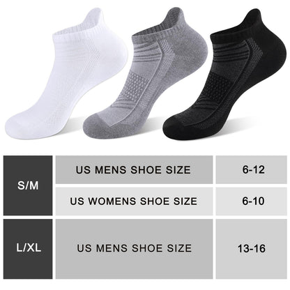 shnn 14 Pairs Mens/Womens Ankle Socks Breathable Casual Low Cut Short Socks for Men/Women with Heel Tab
