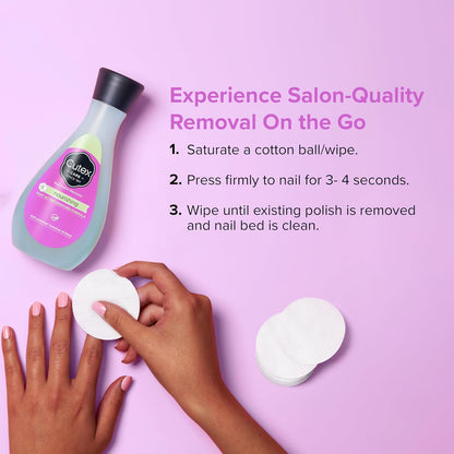 Cutex Nail Polish Remover, Strength Shield, Leaves Nails Looking Healthy, Contains Vitamins E, B5 & Hydrolyzed Silk, 6.76 Fl Oz