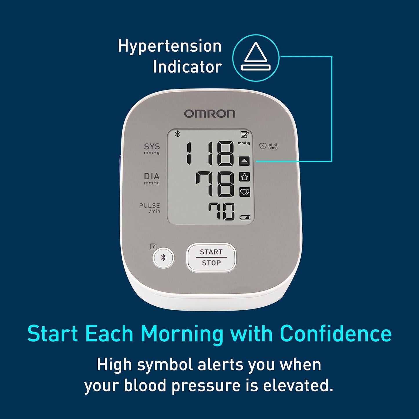 OMRON Bronze Blood Pressure Monitor & Upper Arm Blood Pressure Cuff
