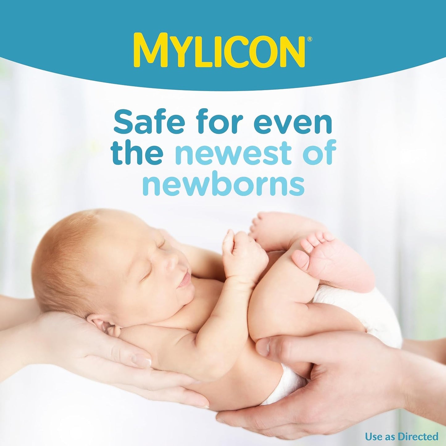 MYLICON Gas Relief Drops for Infants and Babies, Dye Free Formula, 1 Fl Oz.