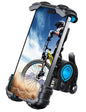 Lamicall Bike Phone Holder Motorcycle Mount - One-Hand Operation, Lockable