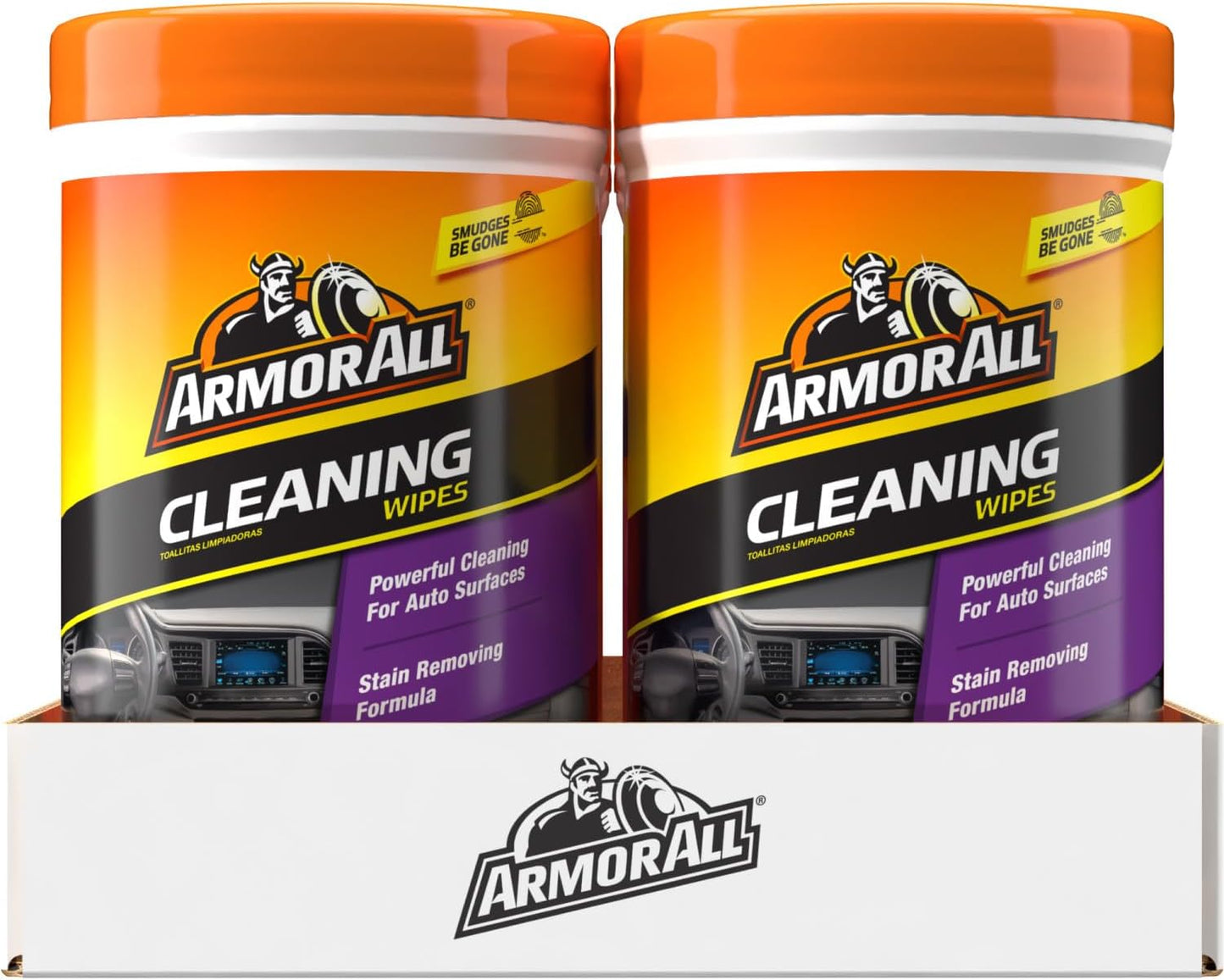 Armor All Car Interior Value Pack, 90 Count, Auto Cleaning Wipes