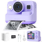 Dylanto Kids Camera Instant Print,1080P Kids Instant Cameras that Print Photos,Christmas Birthday Gifts for Girls Age 3-12,Portable Toy for 3 4 5 6 7 8 9 10 Year Old Girls Boys Pink