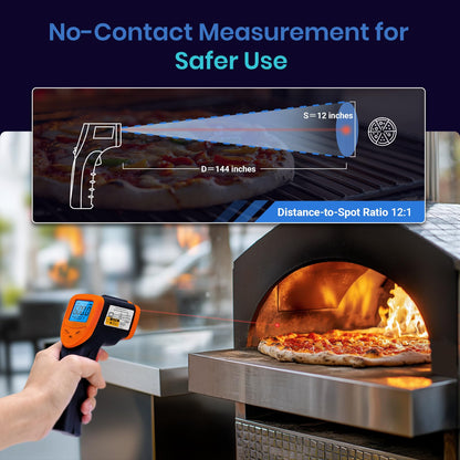 Etekcity Infrared Thermometer Laser Temperature Gun 774