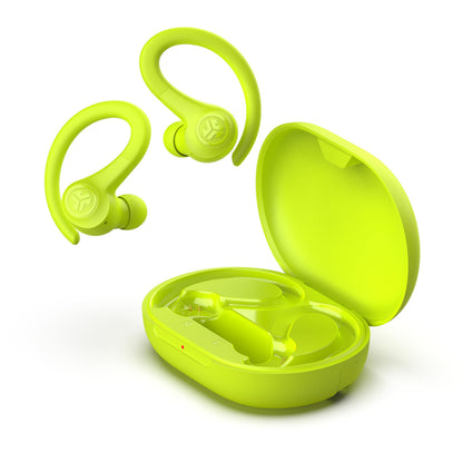 JLab, Go Sport+, True Wireless Workout Earbuds, Bluetooth Sport Earbuds, Clear Calling, Graphite