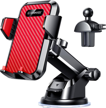 VANMASS【85+LBS Strongest Suction & Military-Grade Ultimate Car Phone Mount
