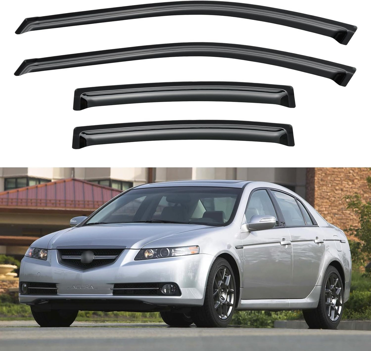 Window Visors Rain Guards for 2020-2025 Nissan Sentra