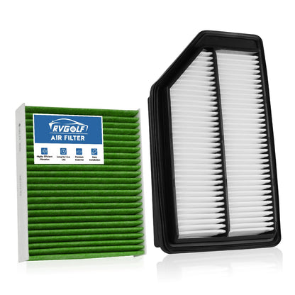 Engine+Cabin Air Filter Fit for 2014-2020 Rogue, 2017-2022 Rogue Sport