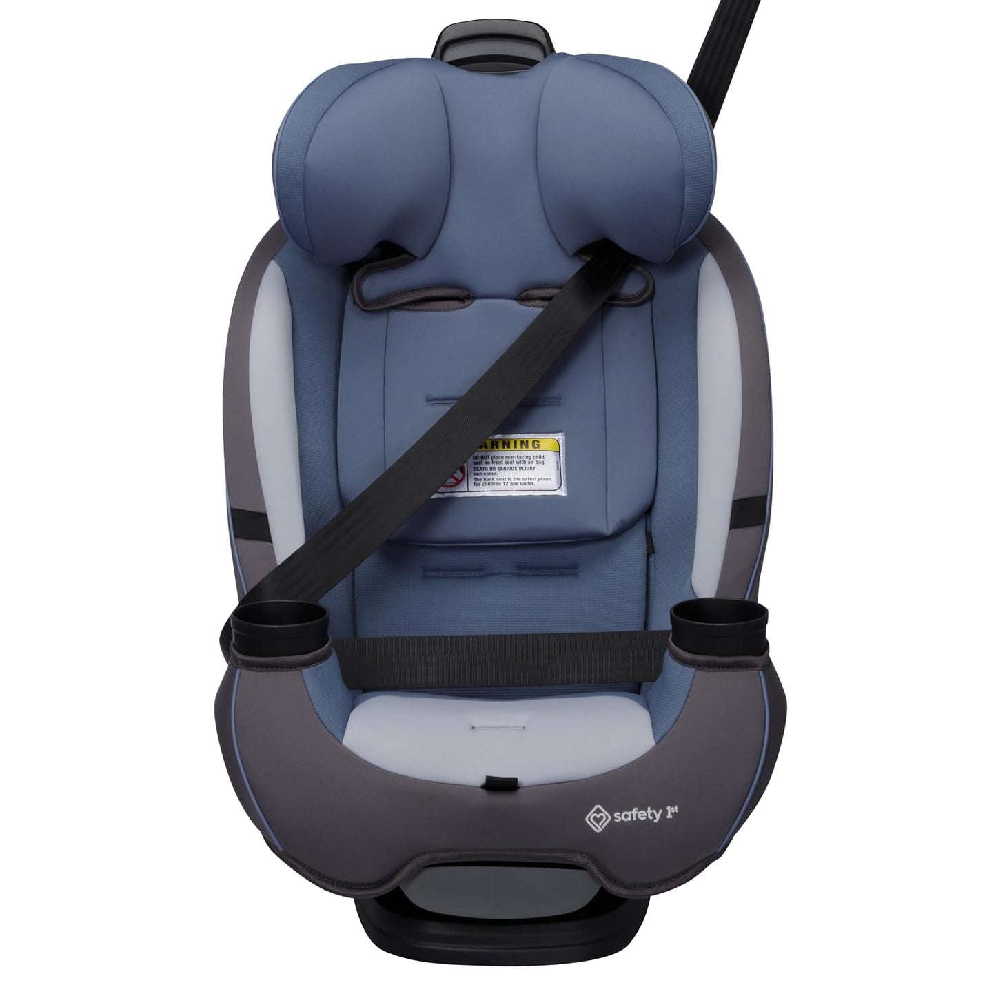 Safety 1st Grow and Go All-in-One Convertible Car Seat, Rear Facing, 5-40 lbs, Forward Facing (30–65 lbs), High Back Booster Seat 40-100 pounds, Alaskan Blue