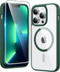 FNTCASE for iPhone 17 Pro Case Clear Magnetic with Screen Protector