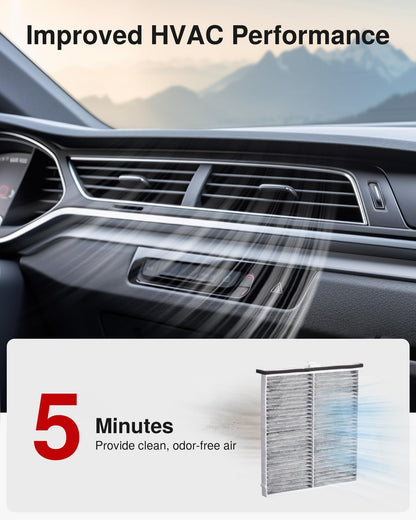 Puroma Cabin Air Filter Activated Carbon for CF11920 CP920 6043C Ford C-Max