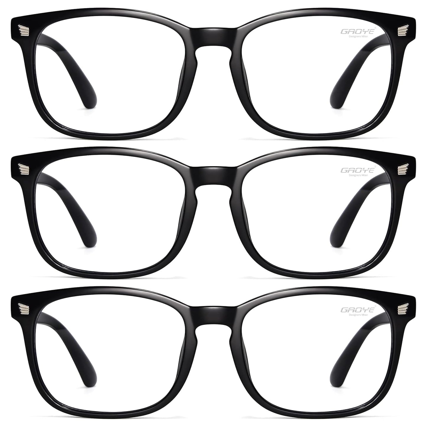 Gaoye Blue Light Glasses for Women - 3 Pack
