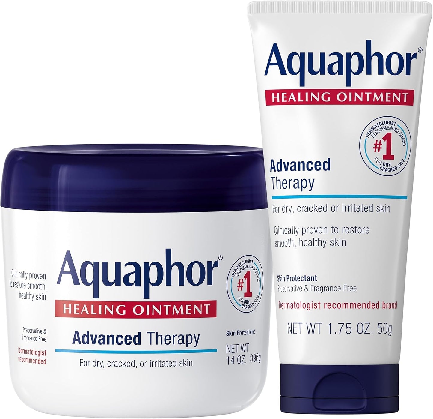 Aquaphor Advanced Therapy Healing Ointment Skin Protectant, 14 OZ