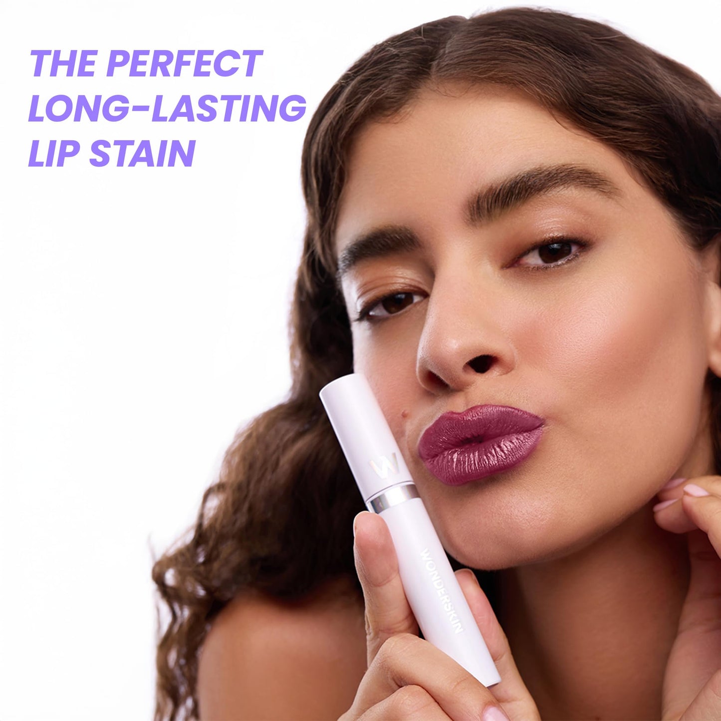 Wonderskin Lip Stain – Long Lasting, Waterproof, Lip Tint Peel Off Masque