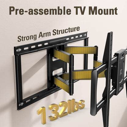 Mounting Dream Full Motion TV Wall Mount for 32-70 Inch TVs up to 99lbs