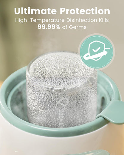 Grownsy 8-in-1 OG Fast Bottle Warmer with Timer, Gray