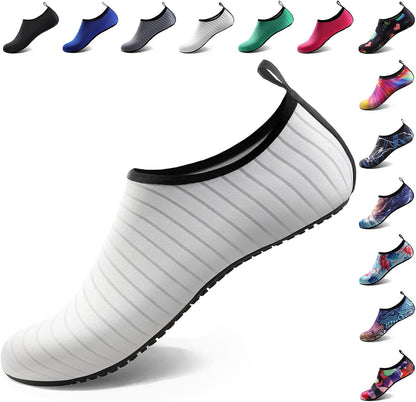 Water Shoes for Women Men Quick-Dry Aqua Socks Swim Beach Outfits Barefoot