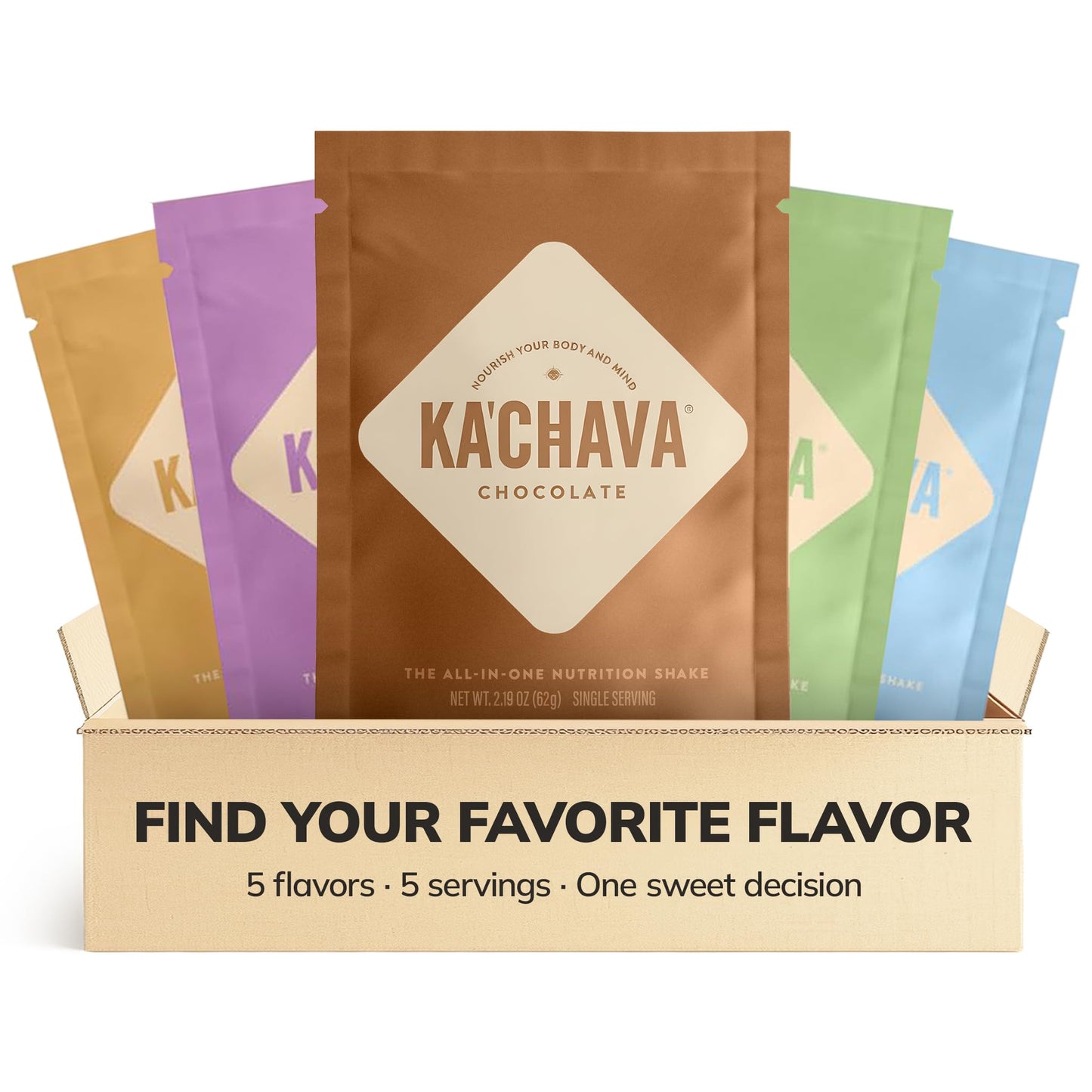 Ka’Chava Whole Body Meal Shake Chai 2 lb – Vegan Protein Powder with 85+ Superfoods & Greens – Plant-Based Meal Replacement with Probiotics & Digestive Enzymes – Gluten & Dairy Free (15 Servings)
