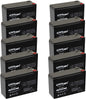 ExpertPower EXP1270, 12V 7Ah Battery SLA Rechargeable with F1 Terminals