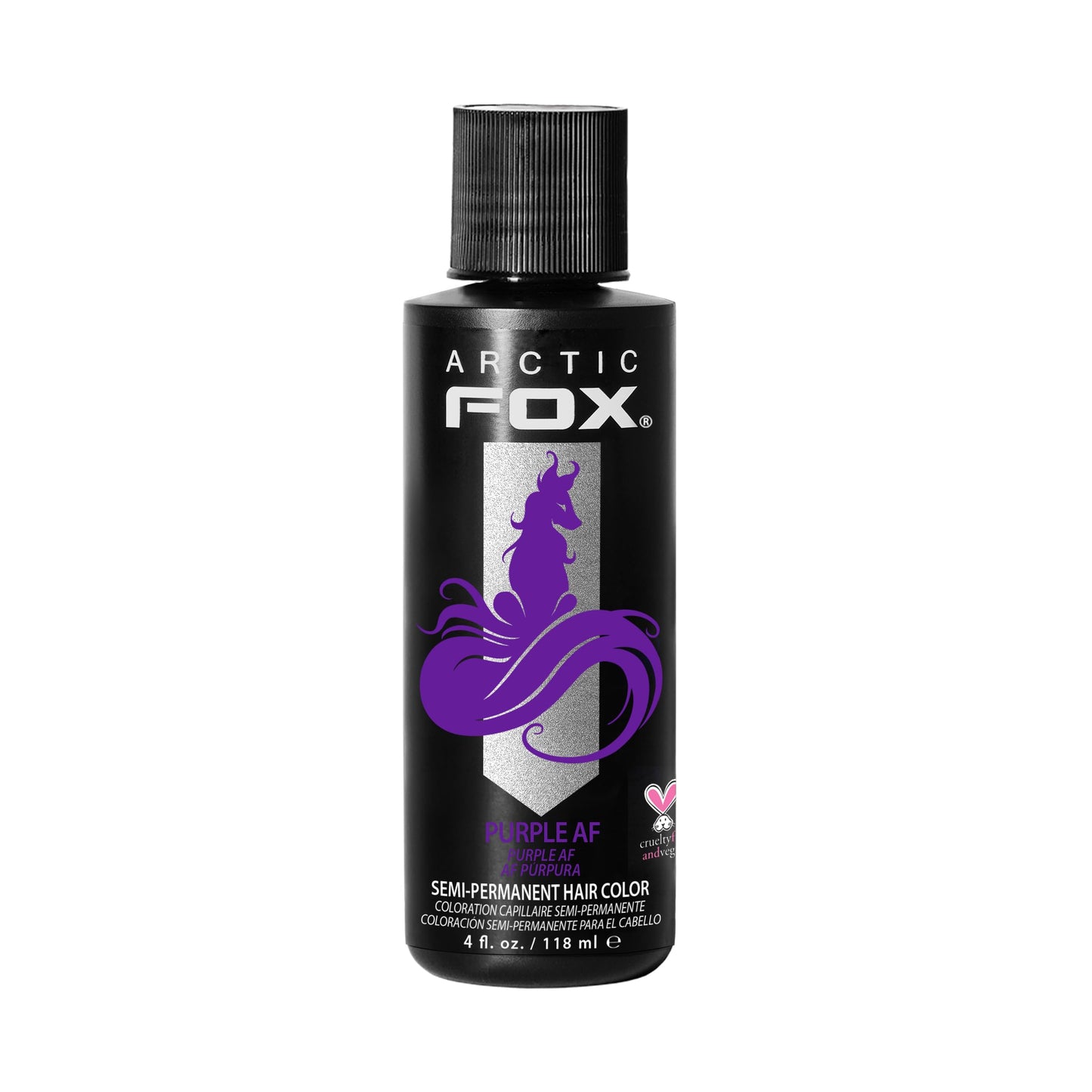 ARCTIC FOX Semi-Permanent Hair Dye - Sunset Orange, Vegan - 2 x 8 oz