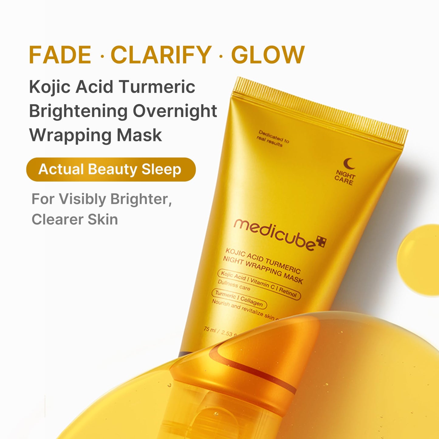 medicube Wrapping Mask Collagen - Overnight Peel Off Facial Mask