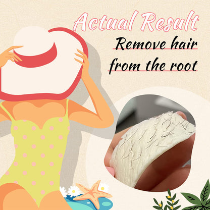 Ajoura 1 lb Hard Wax Beads for Hair Removal, Chamomile Wax Beans, Blue