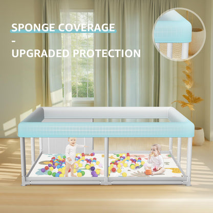 Hiaksedt Baby Playpen 50x50 Inch, Play Pens for Babies and Toddlers