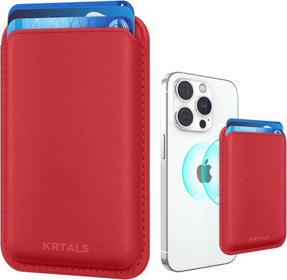 Magnetic Wallet Cell Phone Card Holder for Phone Case with Mag-Safe