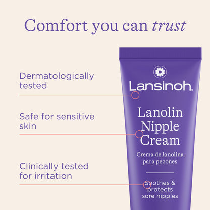 Lansinoh Lanolin Nipple Cream, 1.41 Ounces