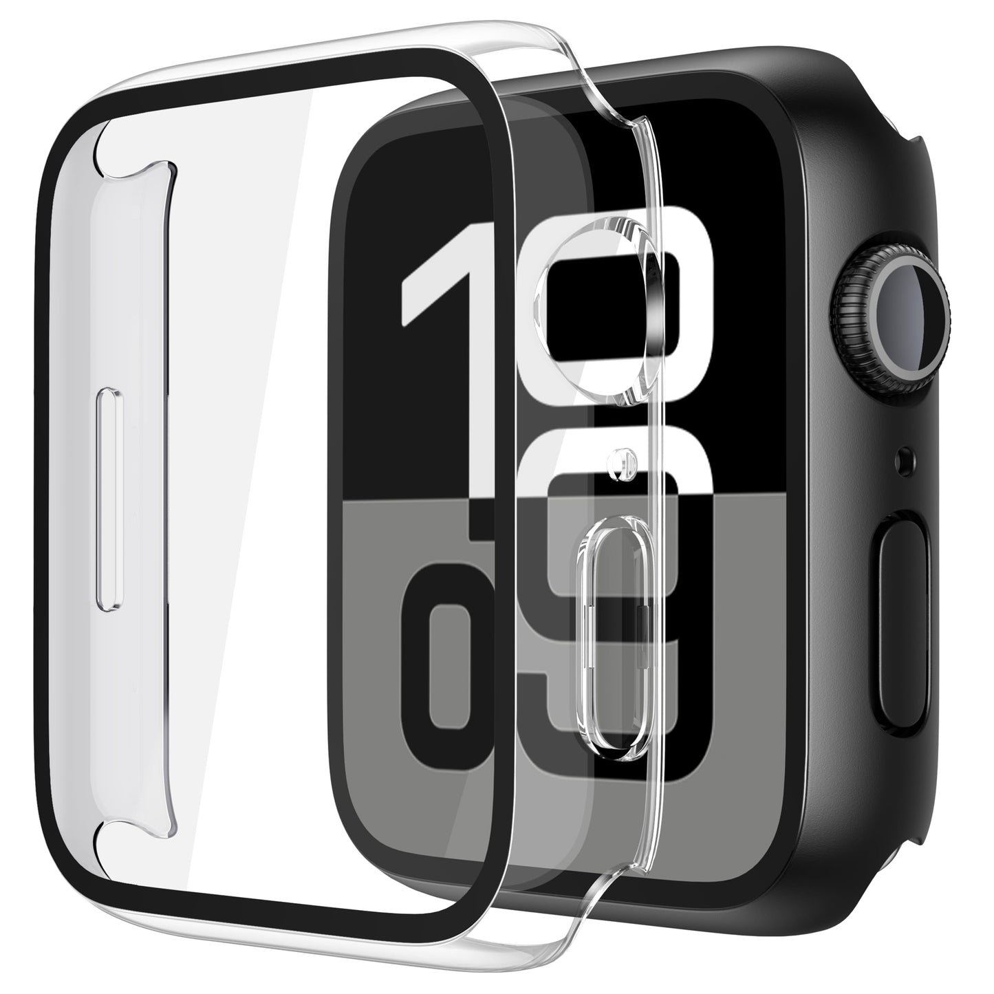 Misxi Case with Screen Protector for 46mm Apple Watch Series 11/10