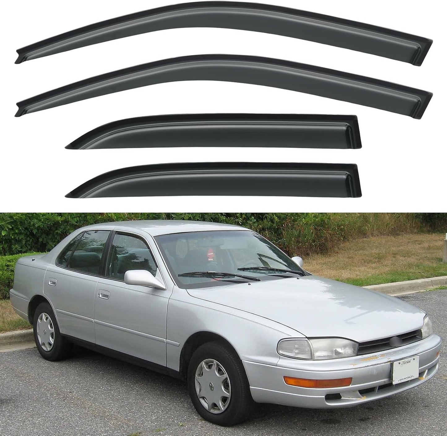 Window Visors Rain Guards for 2020-2025 Nissan Sentra