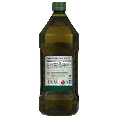 Pompeian Smooth Extra Virgin Olive Oil - 68 fl oz (2 L)