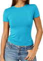 Abardsion Women's Casual Basic Slim Fit T Shirts