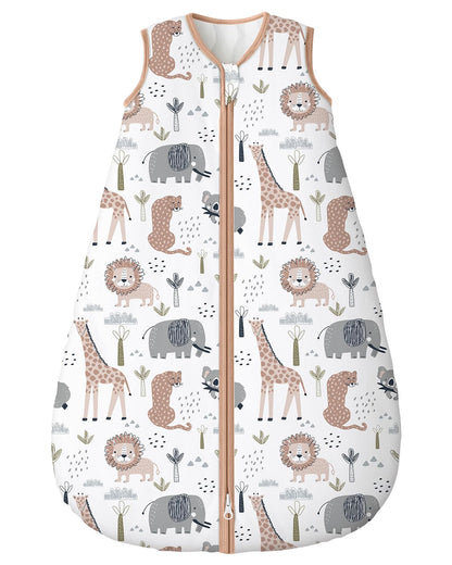 Yoofoss Baby Sleep Sack 0-6 Month 0.5TOG 100% Organic Cotton 2-Way Zipper
