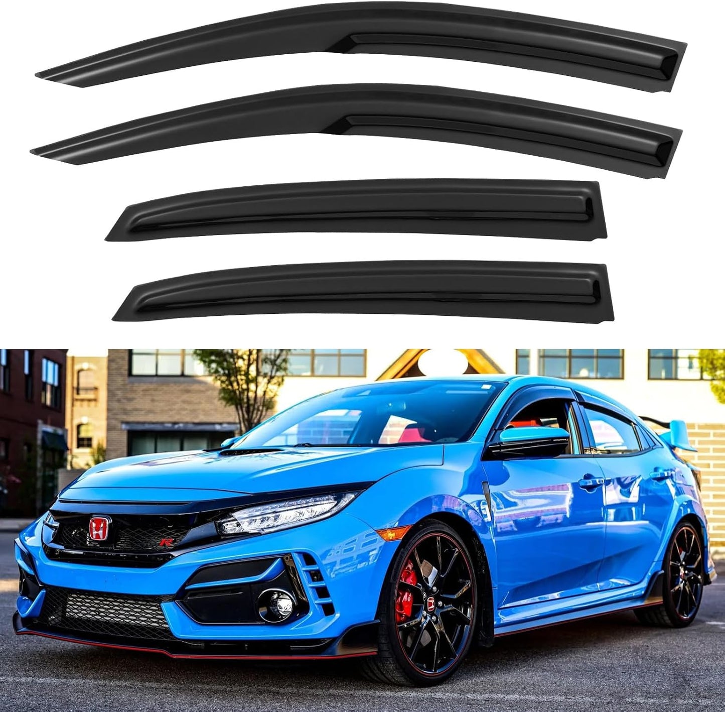 Window Visors Rain Guards for 2020-2025 Nissan Sentra
