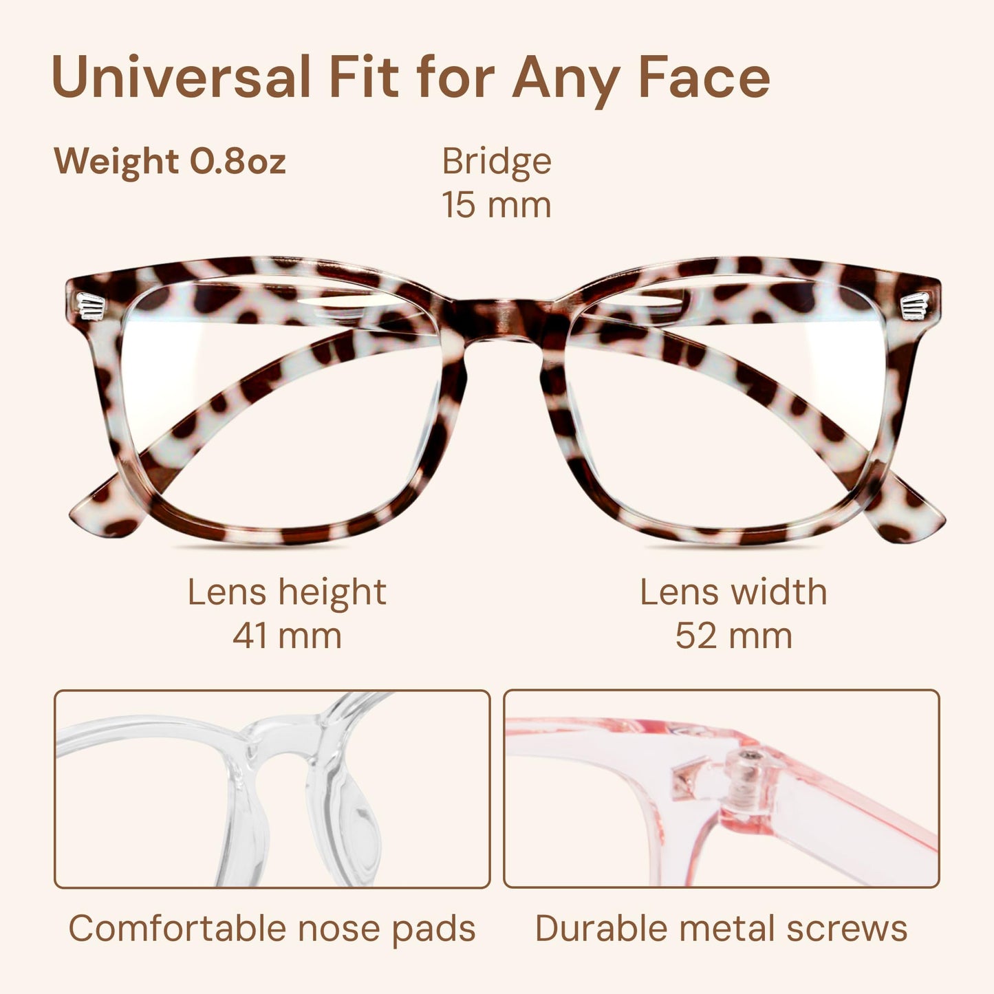 Gaoye Blue Light Glasses for Women - 3 Pack