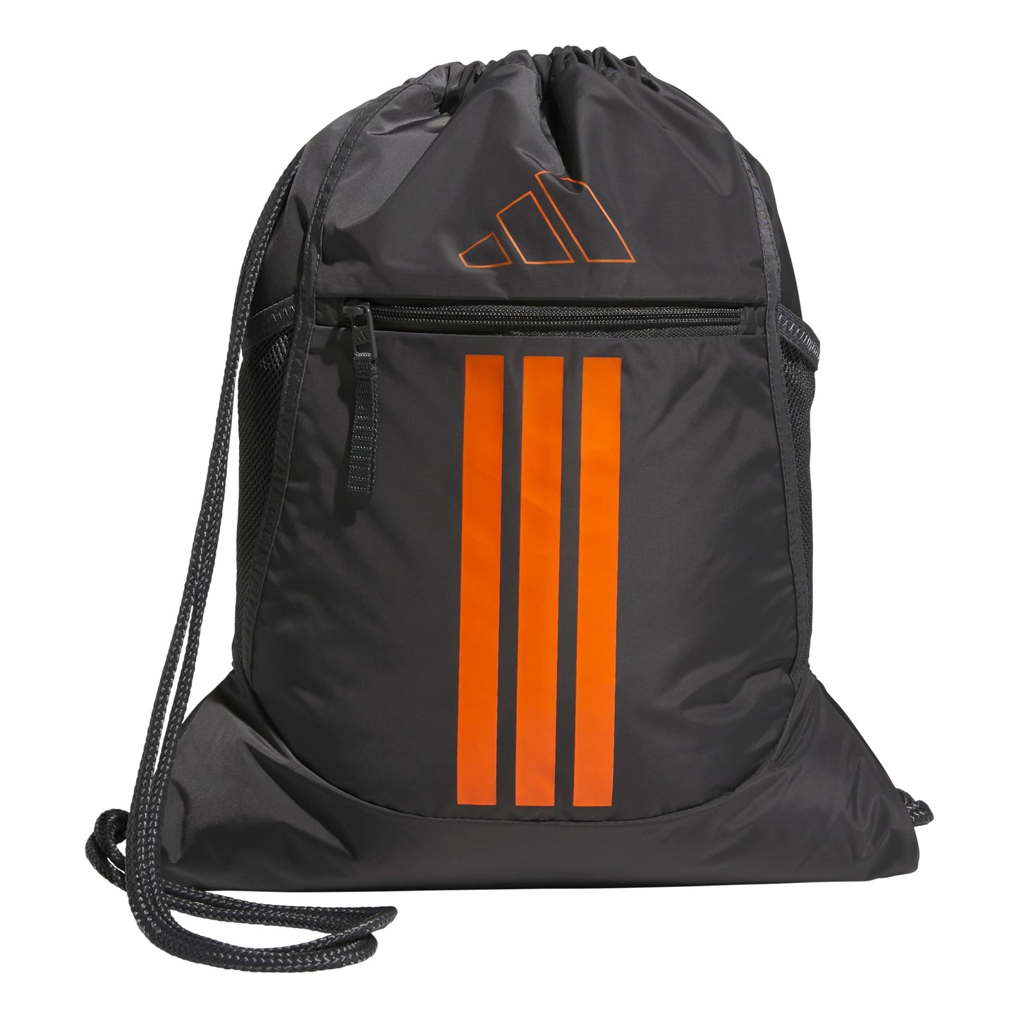adidas Alliance Sackpack – Drawstring Backpack for Sports, Small Gym Bag, Preloved Teal Green/Black/3, OSFA