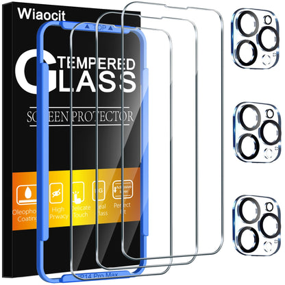 Wiaocit Tempered Glass Privacy Screen Protector for iPhone 15 Pro