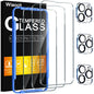 Wiaocit Tempered Glass Privacy Screen Protector for iPhone 15 Pro