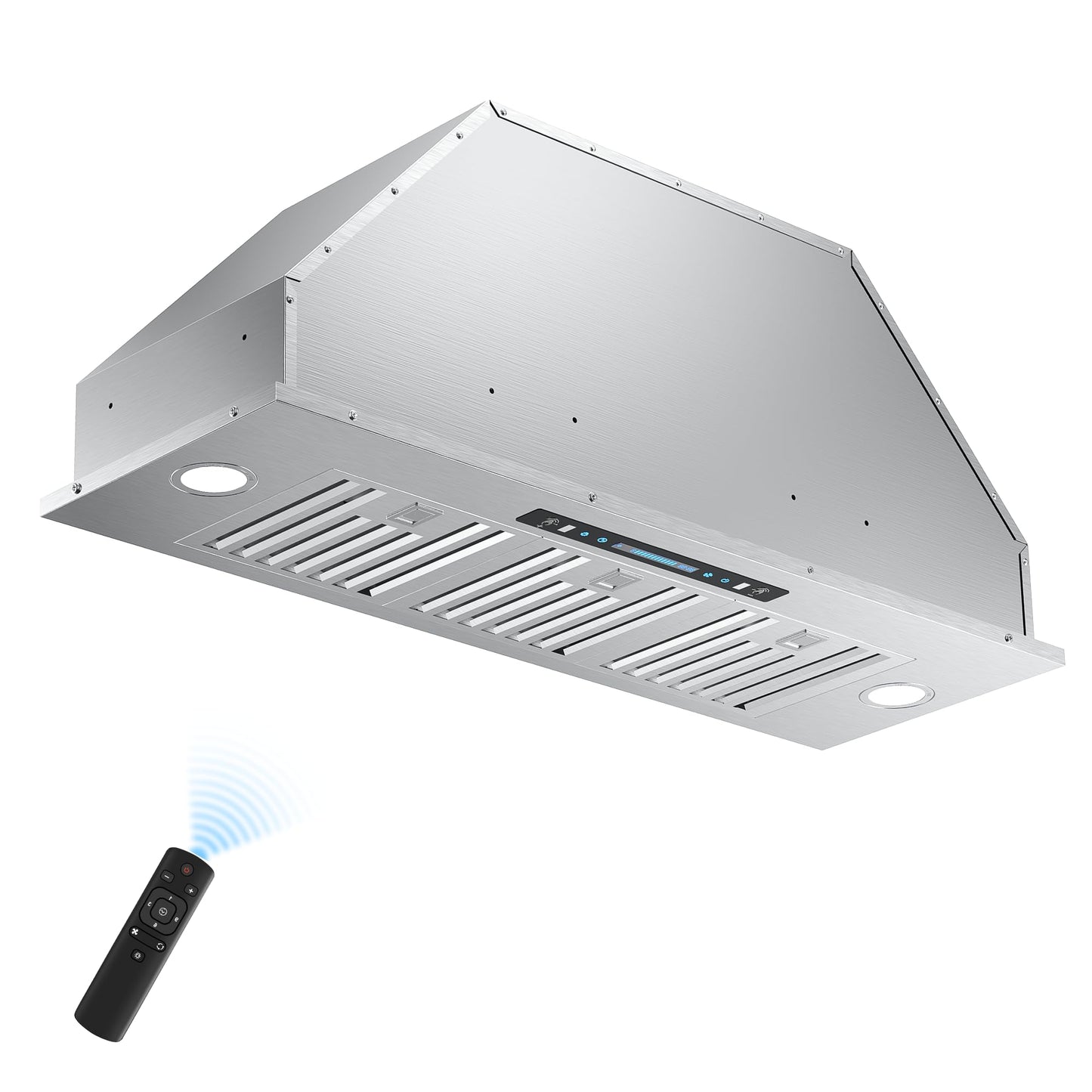 IKTCH 30 inch Insert Range Hood 900 CFM, Ducted/Ductless Vent Hood