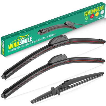 WINDSMILE Windshield Wiper Blade Replacement for Hyundai Palisade 2020-2025