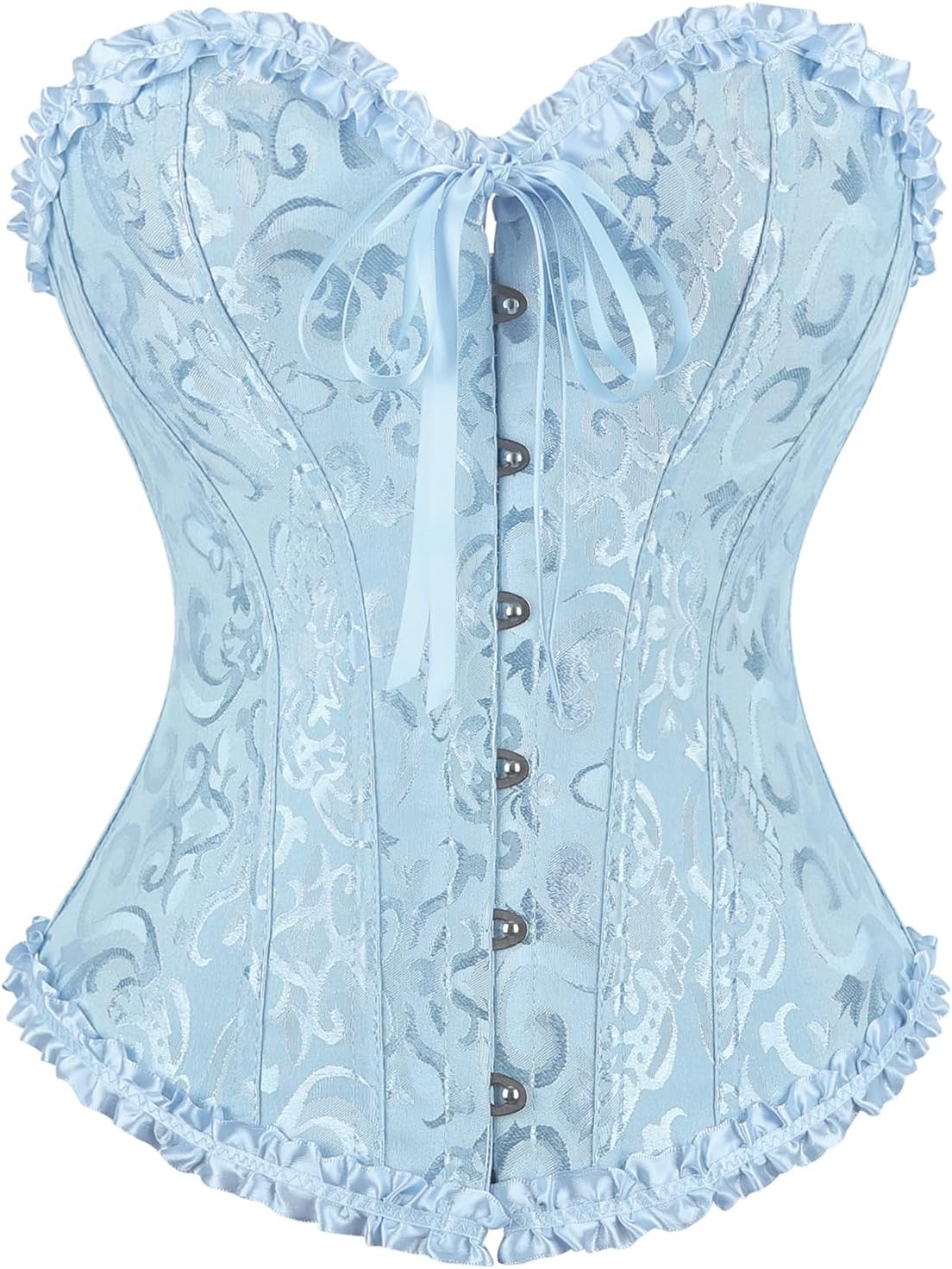 frawirshau Women's Overbust Costume Corset Renaissance Victorian