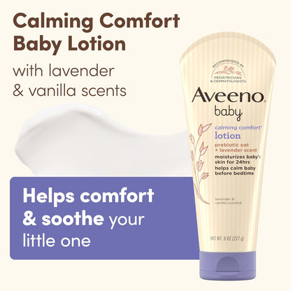 Aveeno Baby Calming Comfort Moisturizing Body Lotion, 18 fl. oz
