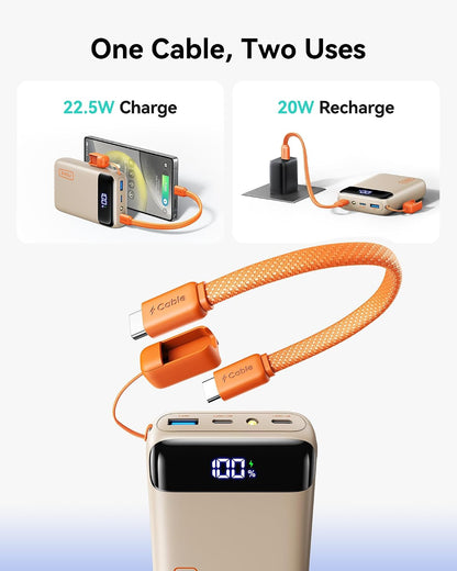 INIU Portable Charger, Smallest 20000mAh 22.5W Fast Charging Power Bank