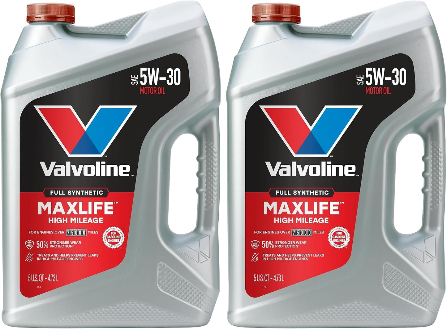 Valvoline MaxLife High Mileage 5W-30 Synthetic Blend Motor Oil 5 Quart