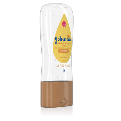 Johnson's Baby Oil Gel, Aloe Vera & Vitamin E, 6.5 fl oz