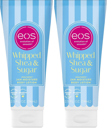 eos 24H Moisture Travel Body Lotion- Vanilla Cashmere, 2.5 fl oz