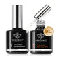 modelones Gel Top Base Coat Set 15ml 2026 Upgrade No Wipe Super Shine