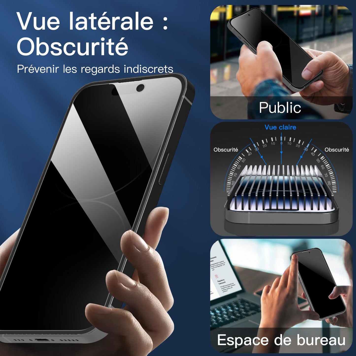 NEW'C for iPhone 17, iPhone 17 Pro, iPhone 16 Pro Screen Protector
