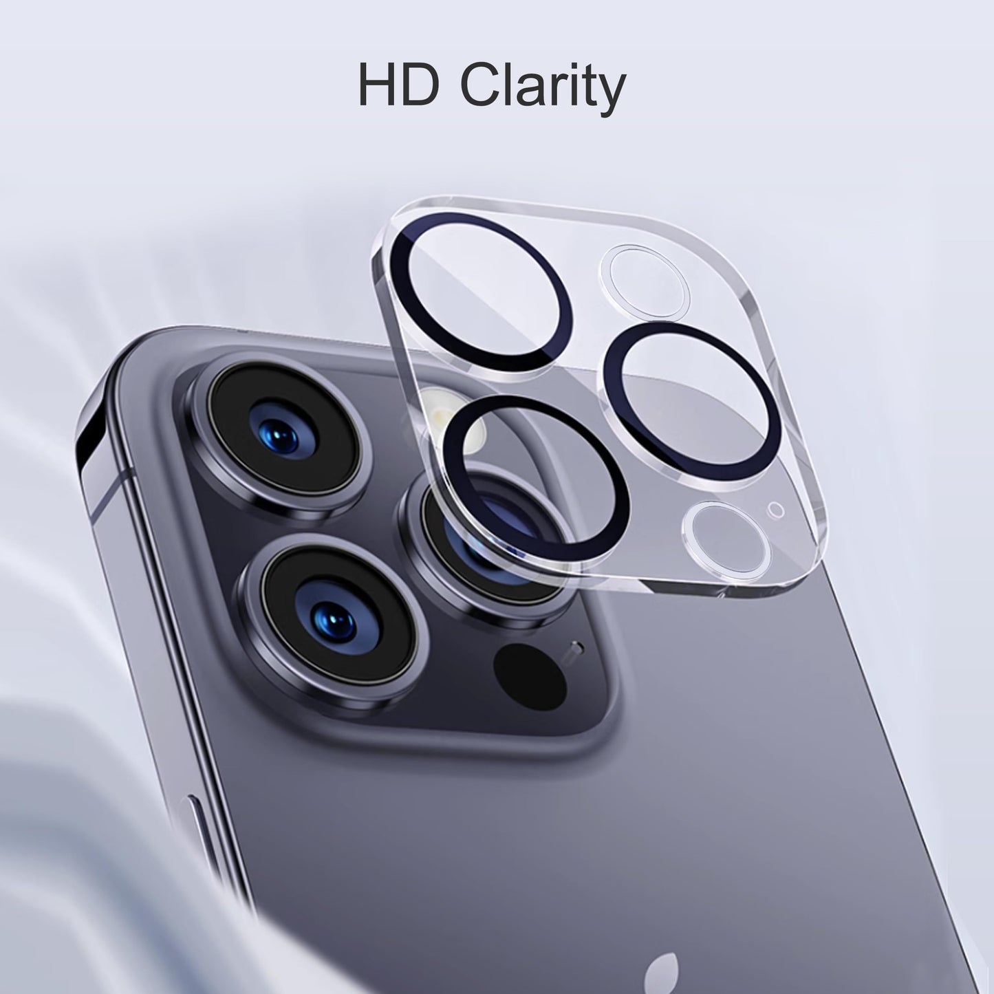 Ailun 3 Pack Camera Lens Protector for iPhone 17 Pro Max, Tempered Glass